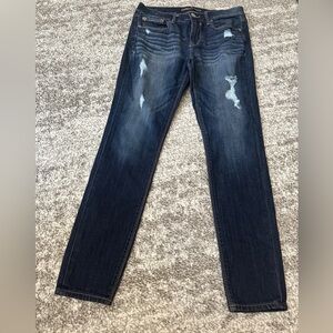 Express mid-rise Jean leggings size 4S